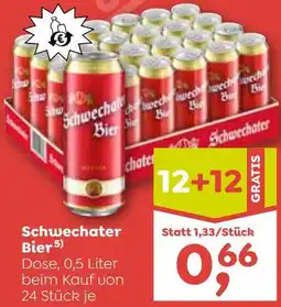 ADEG Schwechater Bier Angebot