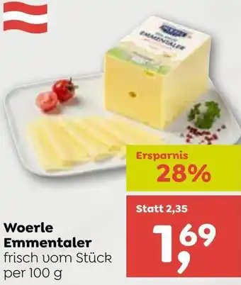 ADEG Woerle Emmentaler Angebot