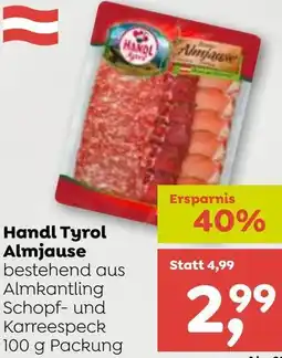 ADEG Handl Tyrol Almjause Angebot