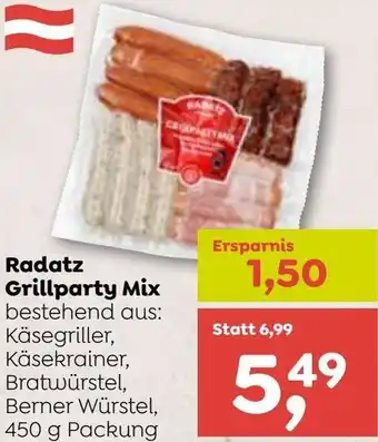 ADEG Radatz Grillparty Mix Angebot