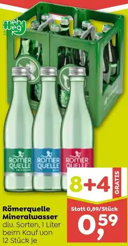 ADEG Römerquelle Mineralwasser Angebot