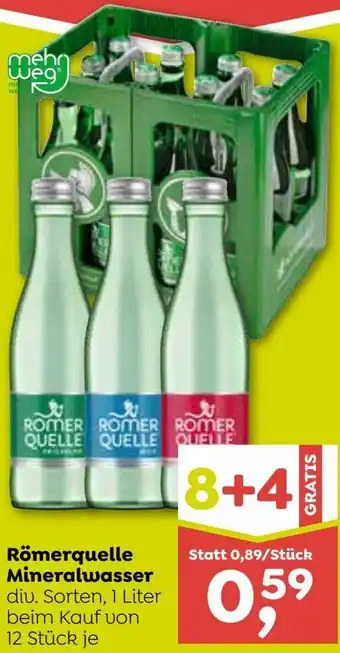 ADEG Römerquelle Mineralwasser Angebot