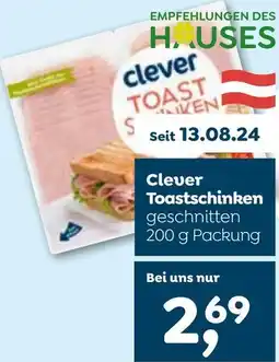 ADEG Clever Toastschinken Angebot