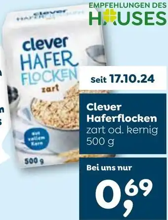 ADEG Clever Haferflocken Angebot