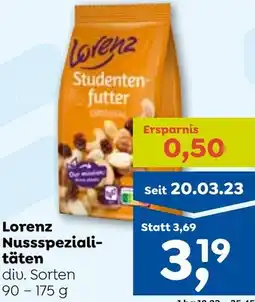 ADEG Lorenz Nussspeziali- täten Angebot