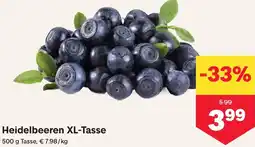 MPreis Heidelbeeren Angebot