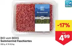 MPreis BIO vom BERG Sommerrind Faschiertes Angebot