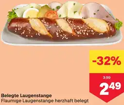 MPreis Belegte Laugenstange Angebot