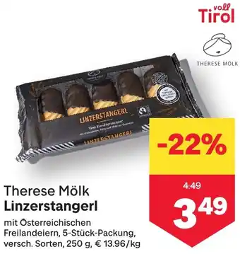 MPreis Therese Mölk Linzerstangerl Angebot
