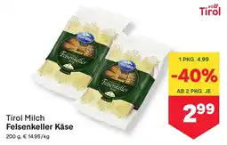 MPreis Tirol milch felsenkeller käse Angebot