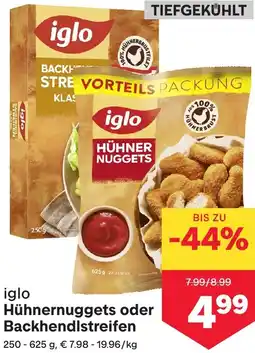 MPreis iglo Hühnernuggets oder Backhendlstreifen Angebot