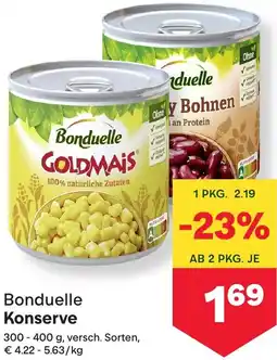 MPreis Bonduelle Konserve Angebot