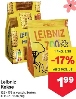 MPreis Leibniz Kekse Angebot
