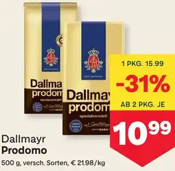 MPreis Dallmayr Prodomo Angebot