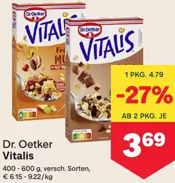 MPreis Dr. Oetker Vitalis Angebot