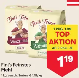 MPreis Fini's Feinstes Mehl Angebot