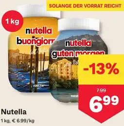MPreis Nutella Angebot