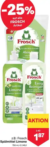 MPreis Frosch Spülmittel Limone Angebot