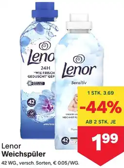 MPreis Lenor Weichspüler Angebot