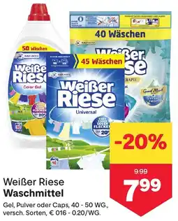 MPreis Weißer Riese Waschmittel Angebot