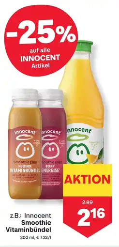 MPreis Innocent smoothie vitaminbündel Angebot