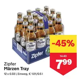 MPreis Zipfer märzen tray Angebot