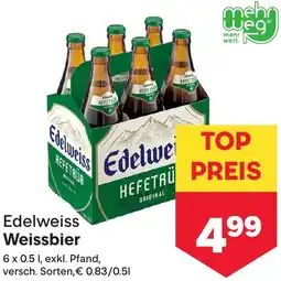 MPreis Edelweiss weissbier Angebot