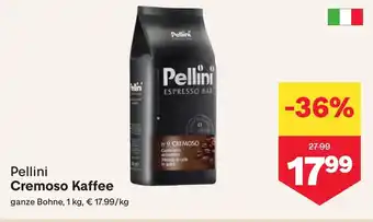 MPreis Pellini cremoso kaffee Angebot