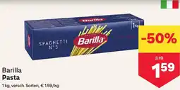 MPreis Barilla Pasta Angebot