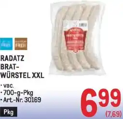 Metro Radatz brat- würstel Angebot