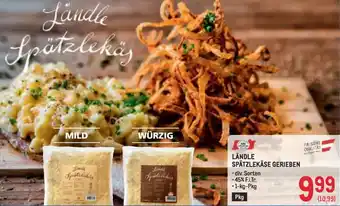 Metro Ländle spätzlekäse gerieben Angebot