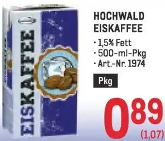 Metro Hochwald eiskaffee Angebot