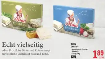 Metro Alma gervais Angebot