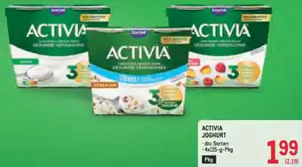 Metro Activia joghurt Angebot