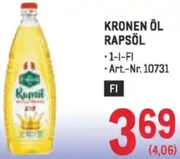 Metro Kronen öl rapsöl Angebot