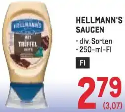 Metro Hellmann's saucen Angebot
