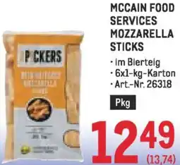 Metro Mccain food services mozzarella sticks Angebot