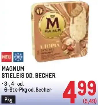 Metro Magnum stieleis od. becher Angebot