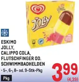 Metro Eskimo jolly, calippo cola, flutschfinger od. schwimmbadhelden Angebot