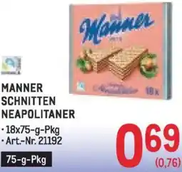 Metro Manner schnitten neapolitaner Angebot
