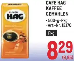 Metro Cafe hag kaffee gemahlen Angebot