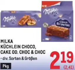 Metro Milka küchlein choco, cake od. choc & choc Angebot