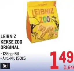 Metro Leibniz kekse zoo original Angebot