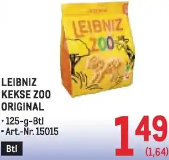 Metro Leibniz kekse zoo original Angebot