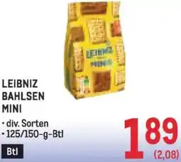 Metro Leibniz bahlsen mini Angebot