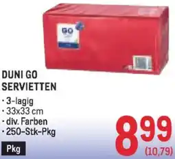 Metro Duni go servietten Angebot