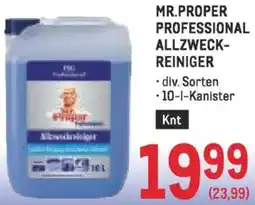 Metro Mr.proper professional allzweck- reiniger Angebot
