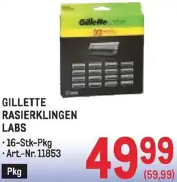Metro Gillette rasierklingen labs Angebot