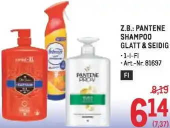 Metro Pantene shampoo Angebot