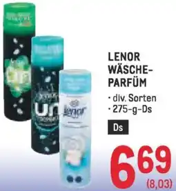 Metro Lenor wäsche- parfüm Angebot